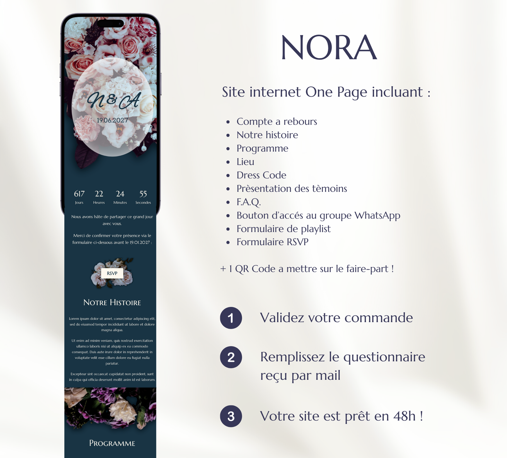 Site internet Nora – Image 3