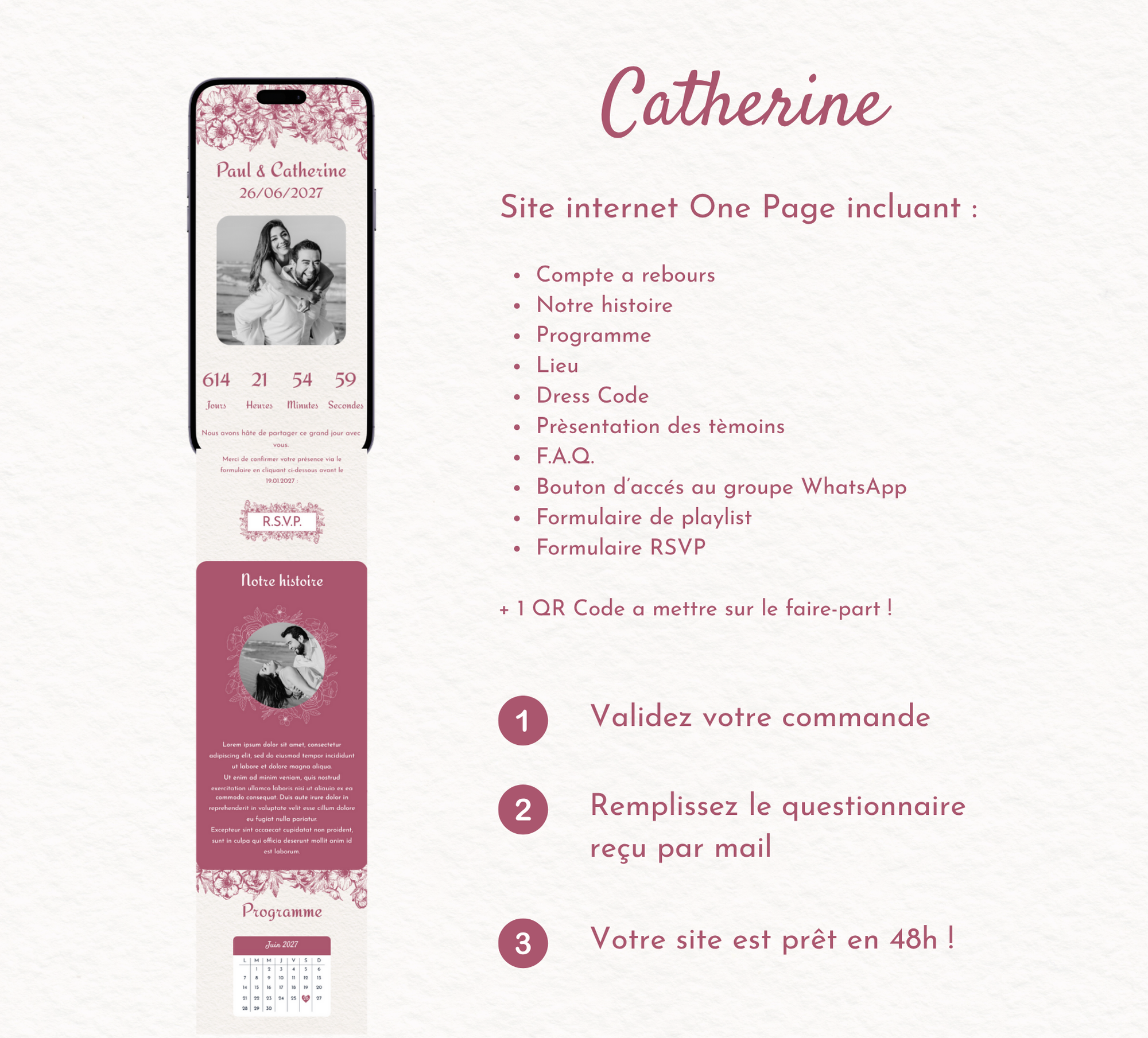 Site internet Catherine – Image 3